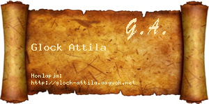 Glock Attila névjegykártya